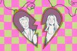 In an article about the song It'll Be Okay an illustration of Shawn Mendes and Camila Cabello on a broken heart necklace