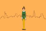 An illustration of Buddy the Elf, from the movie Elf