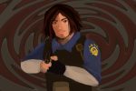 Illustration of character from Resident Evil