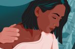 healthline image of a person of color immigrant being consolidated