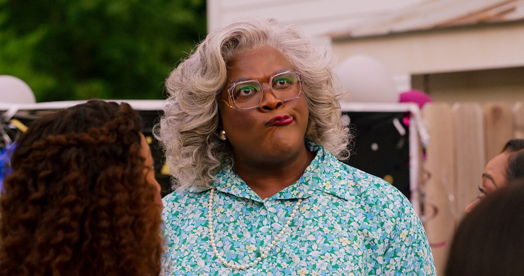 Tyler Perry as Madea in A Madea Homecoming