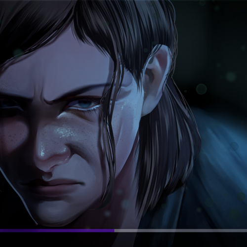 An illustration of Ellie from The Last of Us 2