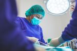 surgeon performing plastic surgery