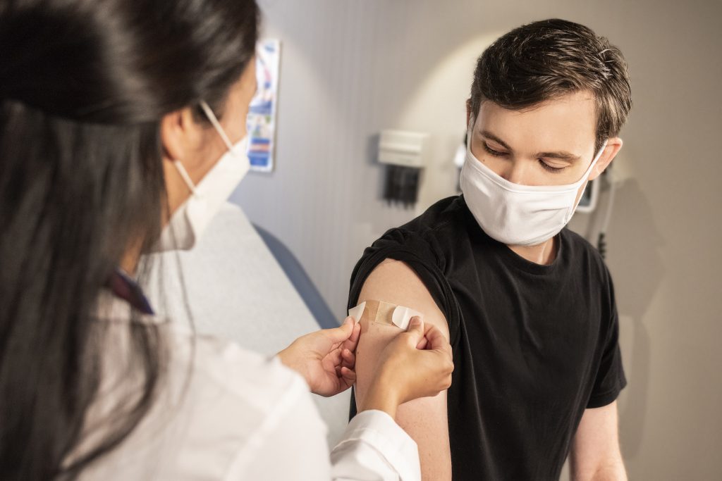 photo of COVID-19 vaccination