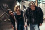 The cast from the new Doctor Who Legend of the Sea Devils