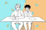 An illustration from 'Heartstopper.'