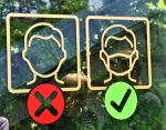 sign about wearing face masks