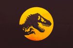 in an article about Jurassic World: Dominion, a depiction of the logo for the well-known film series Jurassic Park