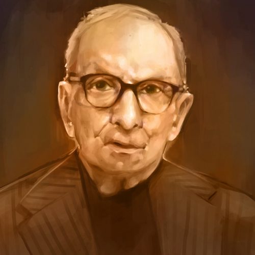 Ennio Morricone pictured in old age