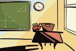 empty classroom amid great resignation