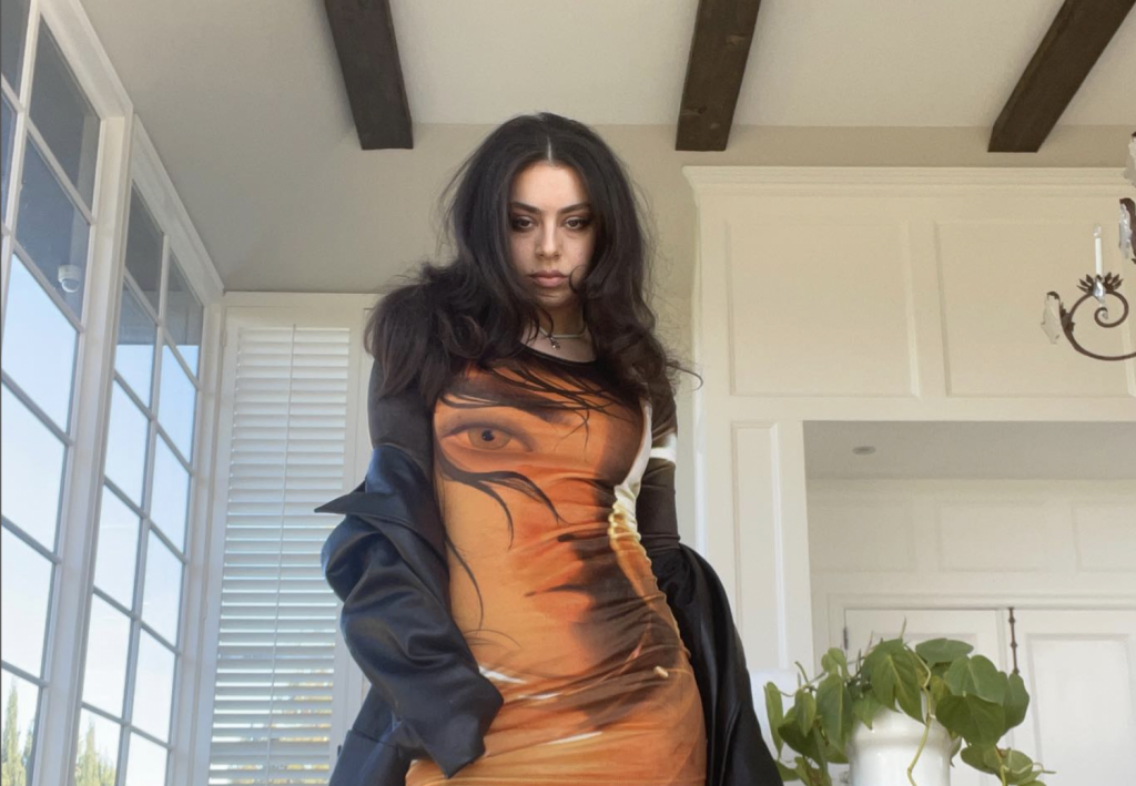 A picture of Charli XCX she posted on her instagram.