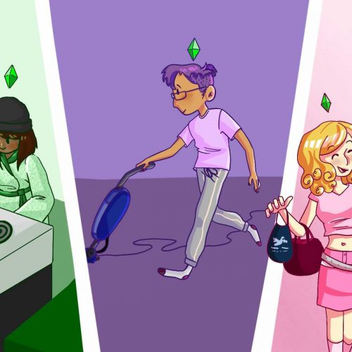 The Sims glorifies the menial tasks of everyday life