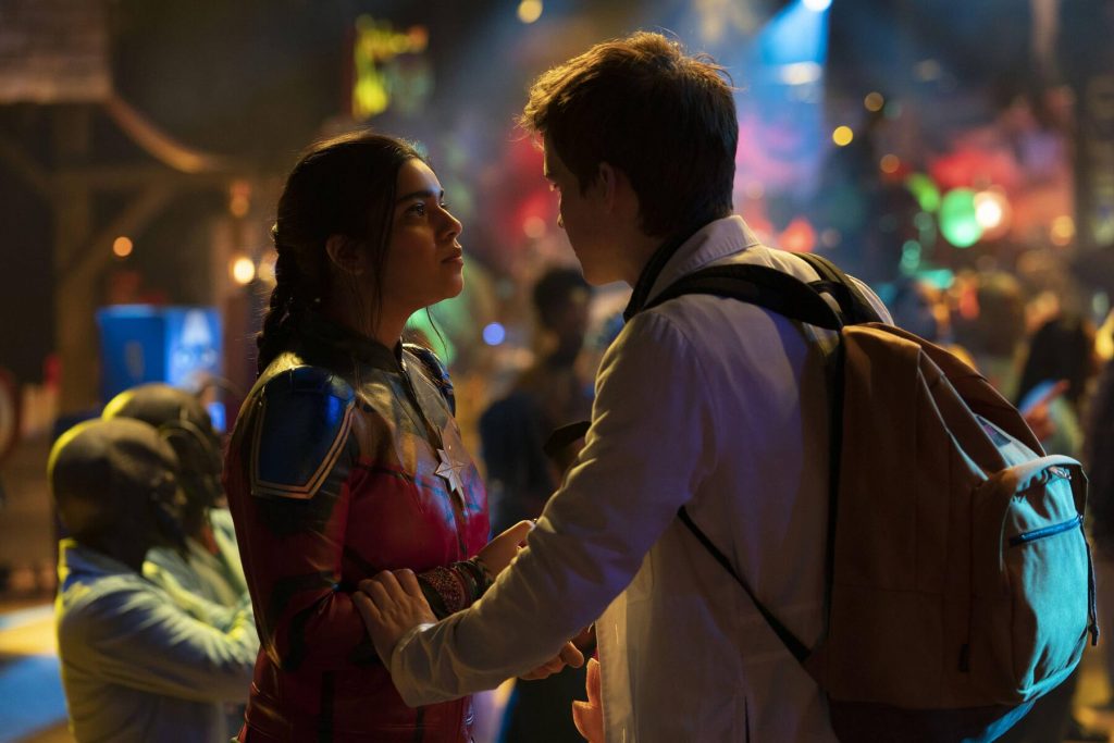 A screenshot from Ms. Marvel, Episode 1