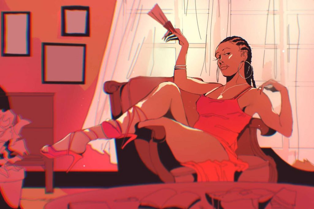 Doja Cat, the singer of lead single 'Vegas'