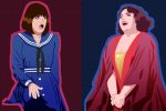 An illustration of a scene from "Funny Girl"