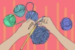 an illustration of crochet