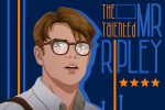 an illustration of the protagonist of the talented mr ripley