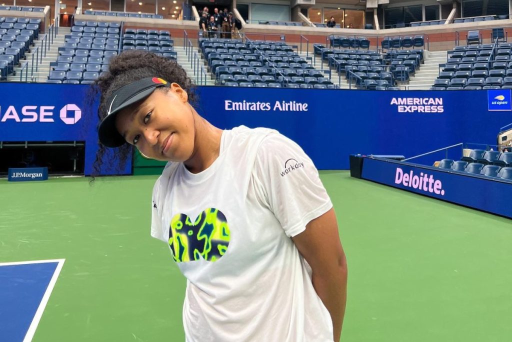 in article about female tennis champions, a photo of naomi osaka