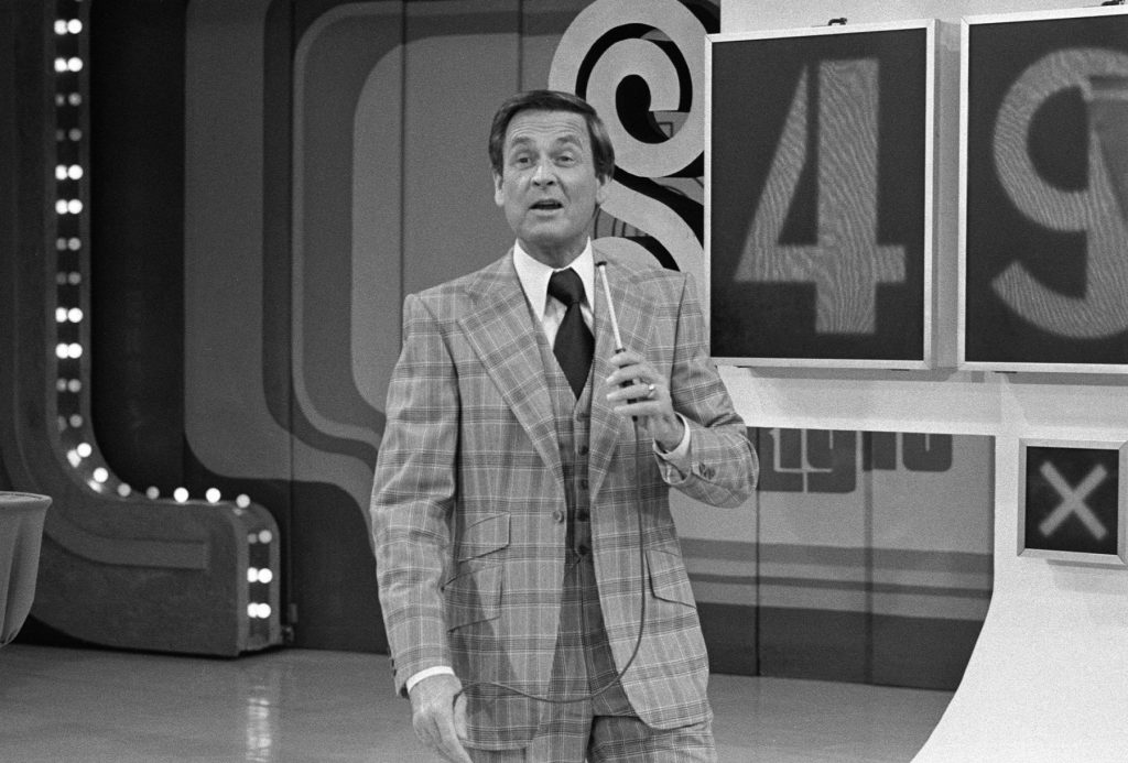 A Picture of Bob Barker in The Price Is Right