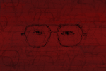 In an article about Monster: The Jeffrey Dahmer Story, an illustration of Dahmer's eyes and glasses