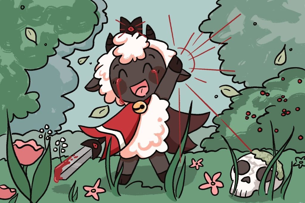 The sacrificial lamb in the middle of a crusade