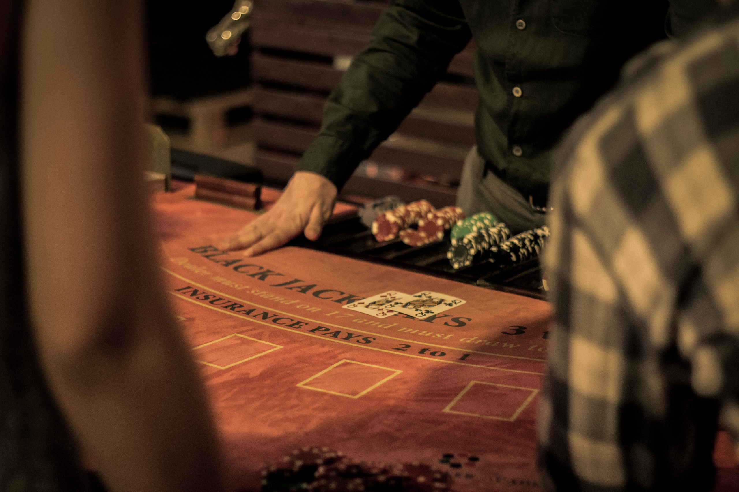 photo of casino table