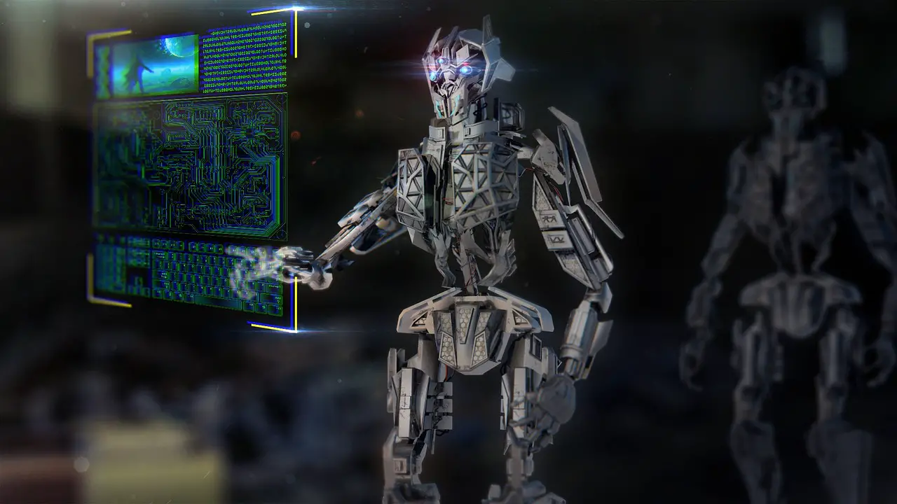 Rendering of artificial intelligence (AI)