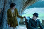 A screenshot from Lady Chatterley's Lover featuring Emma Corrin and Matthew Duckett