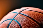 In an article about the Warriors, a close up on a basketball.