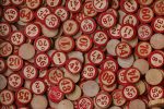 In an article about reducing stress, bingo chips.