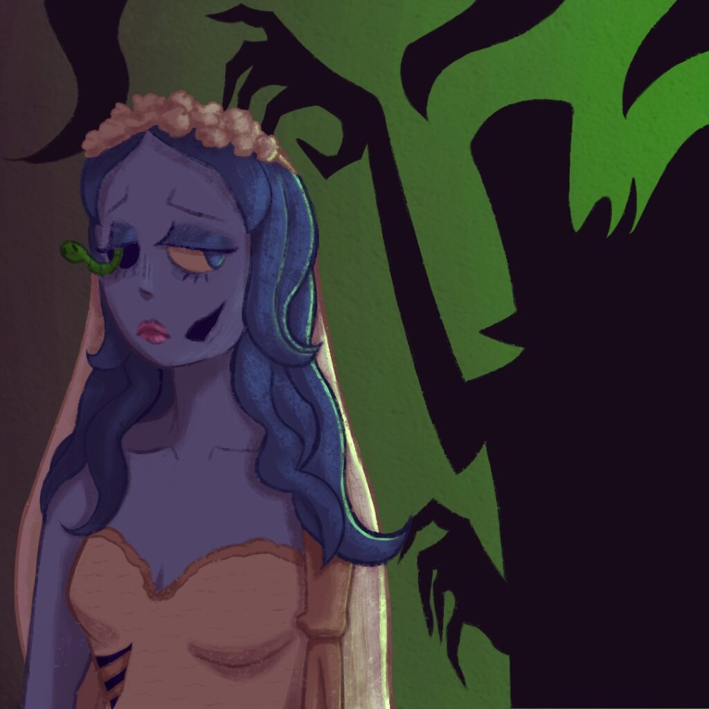 Corpse Bride main character Emily fan art.