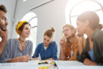 Student advisory board meeting