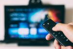 remote pointing to TV