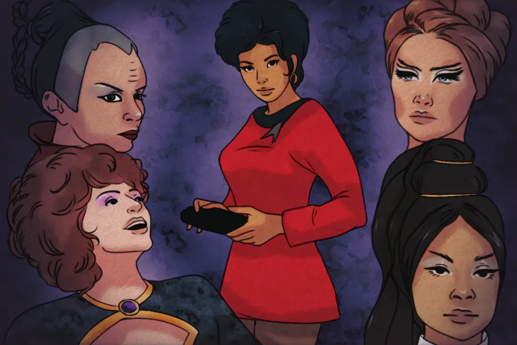 The DecadeDefining Fashion & Hair in “Star Trek”