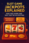 slot machine with title