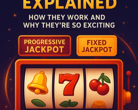 slot machine with title