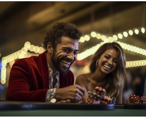Couple Gambling